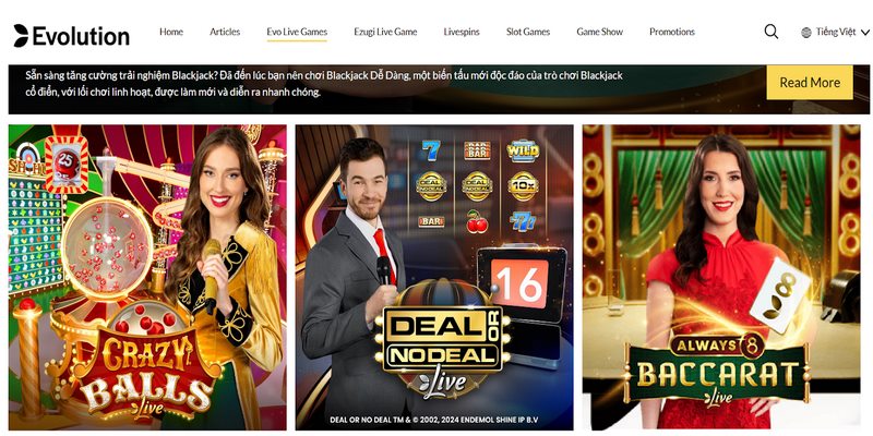 Tham gia EVO Trực Tuyến tại 58WIN là lựa chọn lý tương nhất